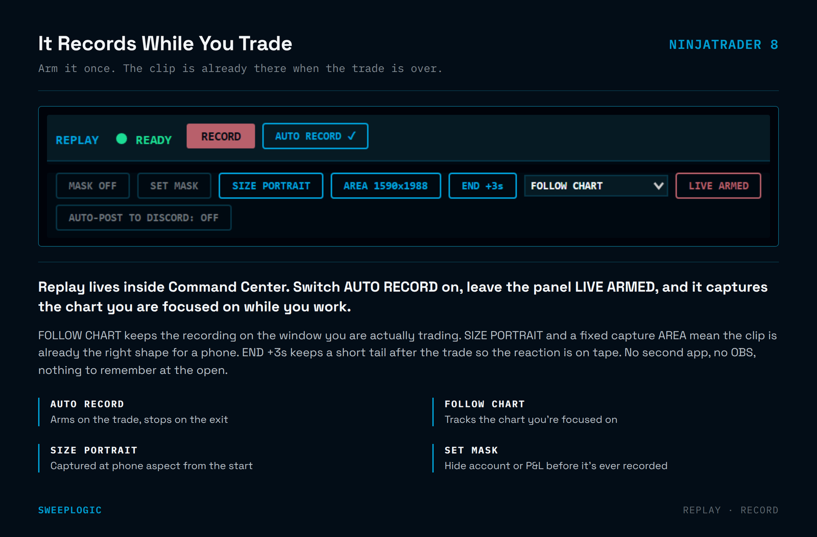 ninjatrader trade recorder